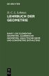 Die Elementar-Geometrie, algebrische... - Bild 1