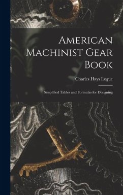 Cover American Machinist Gear Book: Simplified Tables and Formulas for Designing