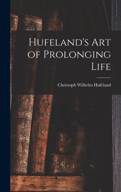 Cover Hufeland's Art of Prolonging Life