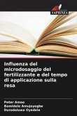 Influenza del microdosaggio del fertilizzante e del tempo di applicazione sulla resa