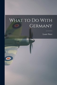 Cover What to do With Germany