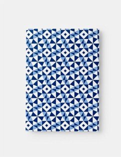 Gio Ponti Mosaic Midsized Blank Notebook