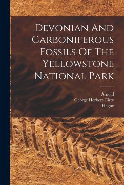 Cover Devonian And Carboniferous Fossils Of The Yellowstone National Park