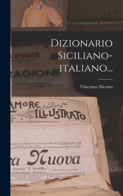 Dizionario Siciliano-italiano... Cover Dizionario Siciliano-italiano...