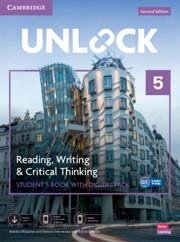 Unlock Level 5 Reading, Writing and Critical Thinking Student's Book with Digital Pack - Williams, Jessica; Ostrowska, Sabina