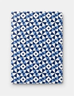 Gio Ponti Mosaic Midsized Sewn Lined Notebook