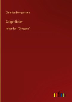 Galgenlieder - Morgenstern, Christian