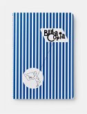 Bella Copia Blue Small Sewn Lined Notebook