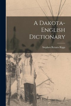 Cover A Dakota-English Dictionary