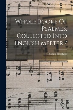 Cover Whole Booke Of Psalmes, Collected Into English Meeter