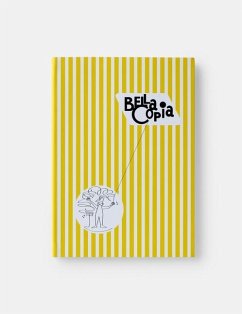 Bella Copia Yellow Midsized Lined Notebook