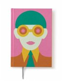 Olimpia Zagnoli Pink Small Lined Notebook Olimpia Zagnoli Pink Small Lined Notebook