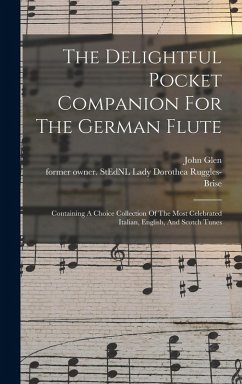 Cover The Delightful Pocket Companion For The German Flute