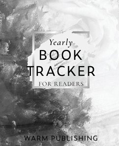 Yearly Book Tracker B&W