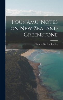 Cover Pounamu, Notes on New Zealand Greenstone