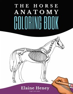 Horse Anatomy Coloring Book For Adults - Self Assessment Equine Coloring Workbook - Heney, Elaine