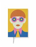 Olimpia Zagnoli Yellow Midsized Blank Notebook Olimpia Zagnoli Yellow Midsized Blank Notebook