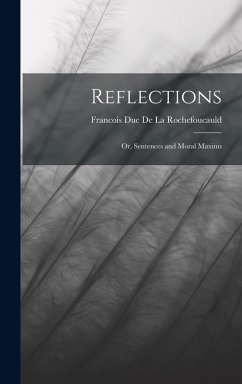 Cover Reflections: Or, Sentences and Moral Maxims