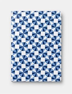 Gio Ponti Tile Midsized Sewn Lined Notebook