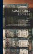 Paine Family Records - Bild 1