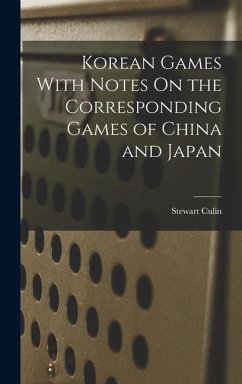 Cover Korean Games With Notes On the Corresponding Games of China and Japan