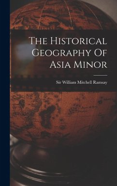 Cover The Historical Geography Of Asia Minor