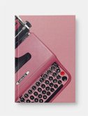 Olivetti Pink Midsized Blank Notebook Olivetti Pink Midsized Blank Notebook