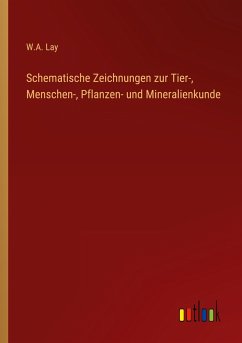 Schematische Zeichnungen zur Tier-, Menschen-, Pflanzen- und Mineralienkunde - Lay, W. A.
