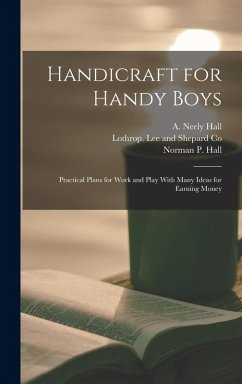Handicraft for Handy Boys: Practical Plans for Work and Play With Many Ideas for Earning Money - Hall, A. Neely; Hall, Norman P.
