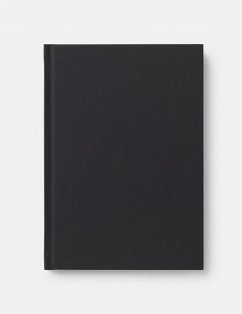 Nero Oriente Midsized Blank Notebook