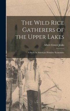 The Wild Rice Gatherers of the Upper Lakes: A Study in American Primitive Economics - Jenks, Albert Ernest