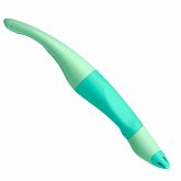 Ergonomischer Tintenroller für Linkshänder - STABILO EASYoriginal Pastel in Hauch von Minzgrün - Einzelstift - Schreibfarbe blau (löschbar) - inklusive Patrone