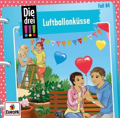 Luftballonküsse / Die drei Ausrufezeichen Bd.84 (Audio-CD) - Heger, Ann-Katrin