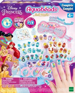Aquabeads 35006 - Disney Prinzessin Nagelstudio, Bastelset