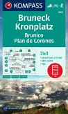 KOMPASS Wanderkarte 045 Bruneck, Kronplatz / Brunico, Plan de Corones 1:25.000