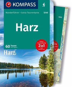 KOMPASS Wanderführer Harz, 60 Touren mit Extra-Tourenkarte - Aigner, Lisa