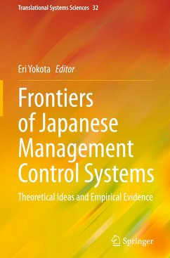 Frontiers of Japanese Management Control Systems