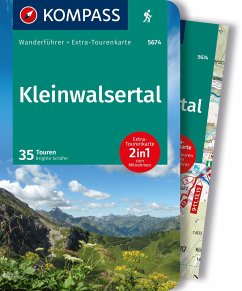 KOMPASS Wanderführer Kleinwalsertal, 35 Touren mit Extra-Tourenkarte - Schäfer, Brigitte