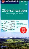 KOMPASS Wanderkarte 187 Oberschwaben, Isny, Wangen, Leutkirch 1:50.000