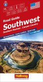 USA (Southwest), Southern Rockies - Canyon Country, Road Guide Nr. 6, Strassenkarte 1:1Mio