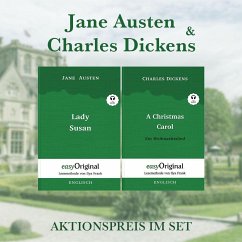 Jane Austen & Charles Dickens Softcover (Bücher + Audio-Online) - Lesemethode von Ilya Frank - Austen, Jane;Dickens, Charles