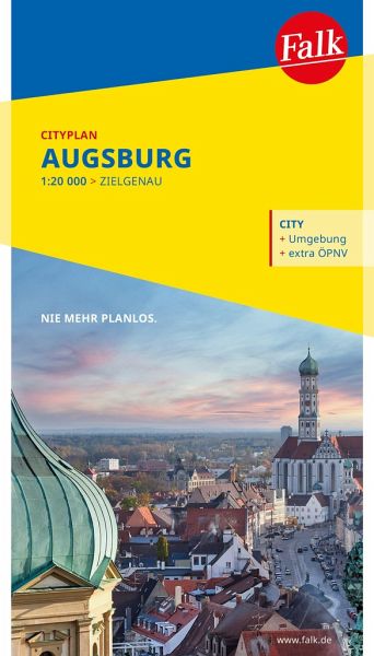 Falk Cityplan Augsburg 1:18.500 Falk Cityplan Augsburg 1:18.500