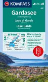 KOMPASS Wanderkarten-Set 697 Gardasee und Umgebung - Lake Garda and its surroundings - Lago di Garda e dintorni (3 Karten) 1:35.000