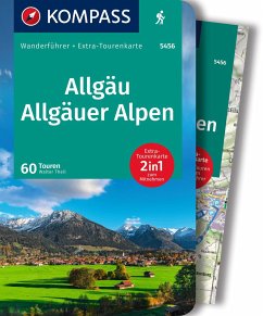 KOMPASS Wanderführer Allgäu, Allgäuer Alpen, 60 Touren mit Extra-Tourenkarte - Theil, Walter