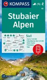 KOMPASS Wanderkarte 83 Stubaier Alpen 1:50.000