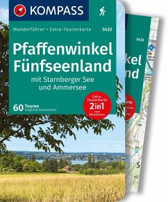 KOMPASS Wanderführer Pfaffenwinkel, Fünfseenland, Starnberger See, Ammersee, 60 Touren mit Extra-Tourenkarte - Garnweidner, Siegfried