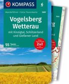 KOMPASS Wanderführer Vogelsberg-Wetterau, 55 Touren mit Extra-Tourenkarte