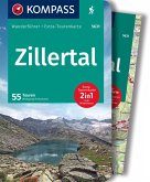 KOMPASS Wanderführer Zillertal, 55 Touren: mit Extra-Tourenkarte