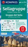 KOMPASS Wanderkarte 59 Sellagruppe, Gröden, Seiseralm / Gruppo del Sella, Val Gardena, Alpe di Siusi 1:50.000