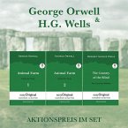 George Orwell & H.G. Wells (Bücher + Audio-Online) - Lesemethode von Ilya Frank